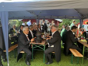 Schützenfest Hildesheim 2025 - Abholen der Besten Männer 2. Teil