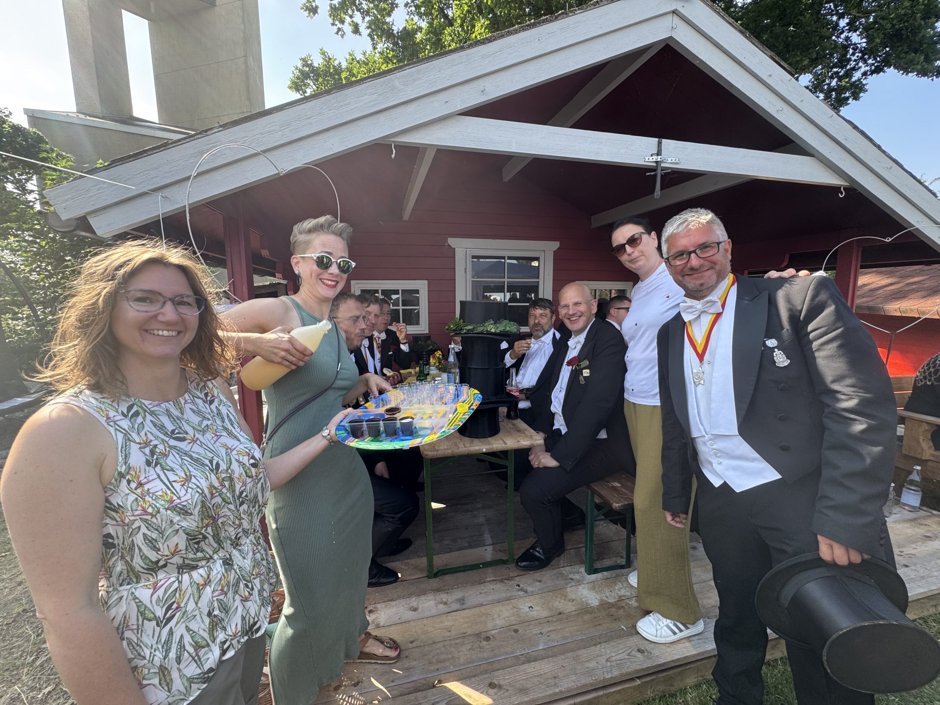 Schützenfest Hildesheim 2025 - Abholen der Besten Männer 2. Teil