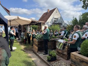 Schützenfest Hildesheim 2025 - Abholen der Besten Männer 2. Teil