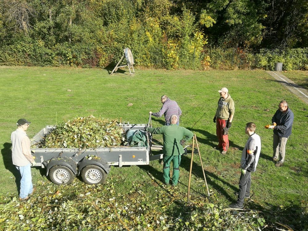 Impressionen Arbeitseinsatz 18.10.2025