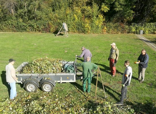 Impressionen Arbeitseinsatz 18.10.2025