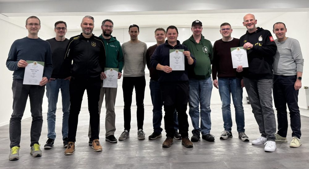 Abschluss Hildesheimer Rose 2025/26 Luftgewehr offene Klasse Gruppe 1