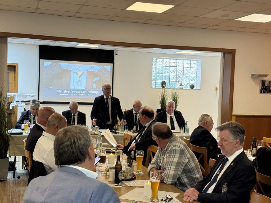 Impressionen Mitgliederversammlung 03.06.2026